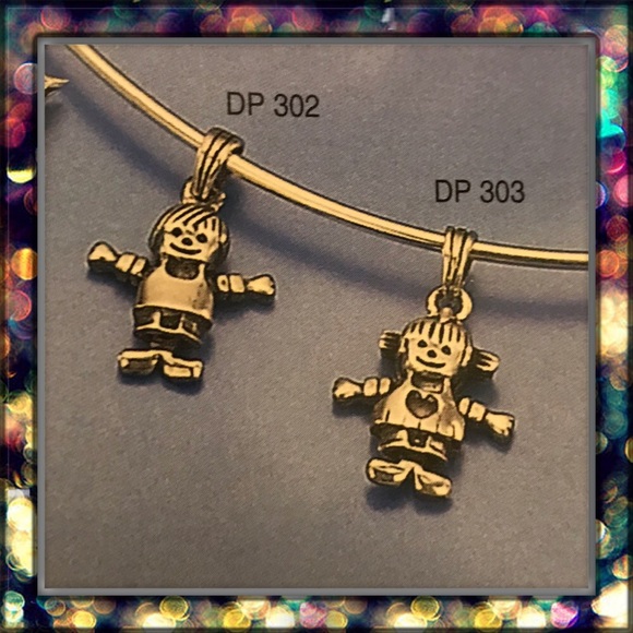 New Adorable 950 stamped little Boy charm - Picture 4 of 4